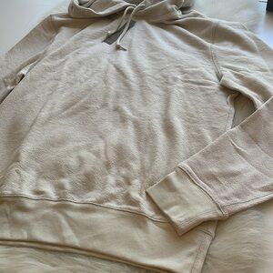 J. Crew Textured sweater-tee hoodie